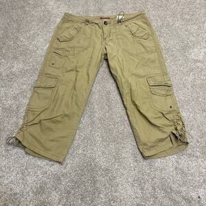 Y2K streetwear 00s Grunge Gorpcore tactical utility cargo unionbay capri pants 7